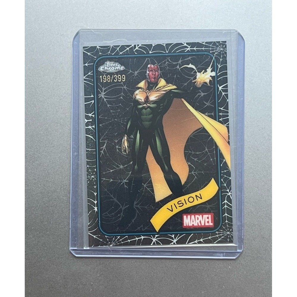2025 Topps Chrome Marvel Vision #139 Web Heads Refractor‎ /399